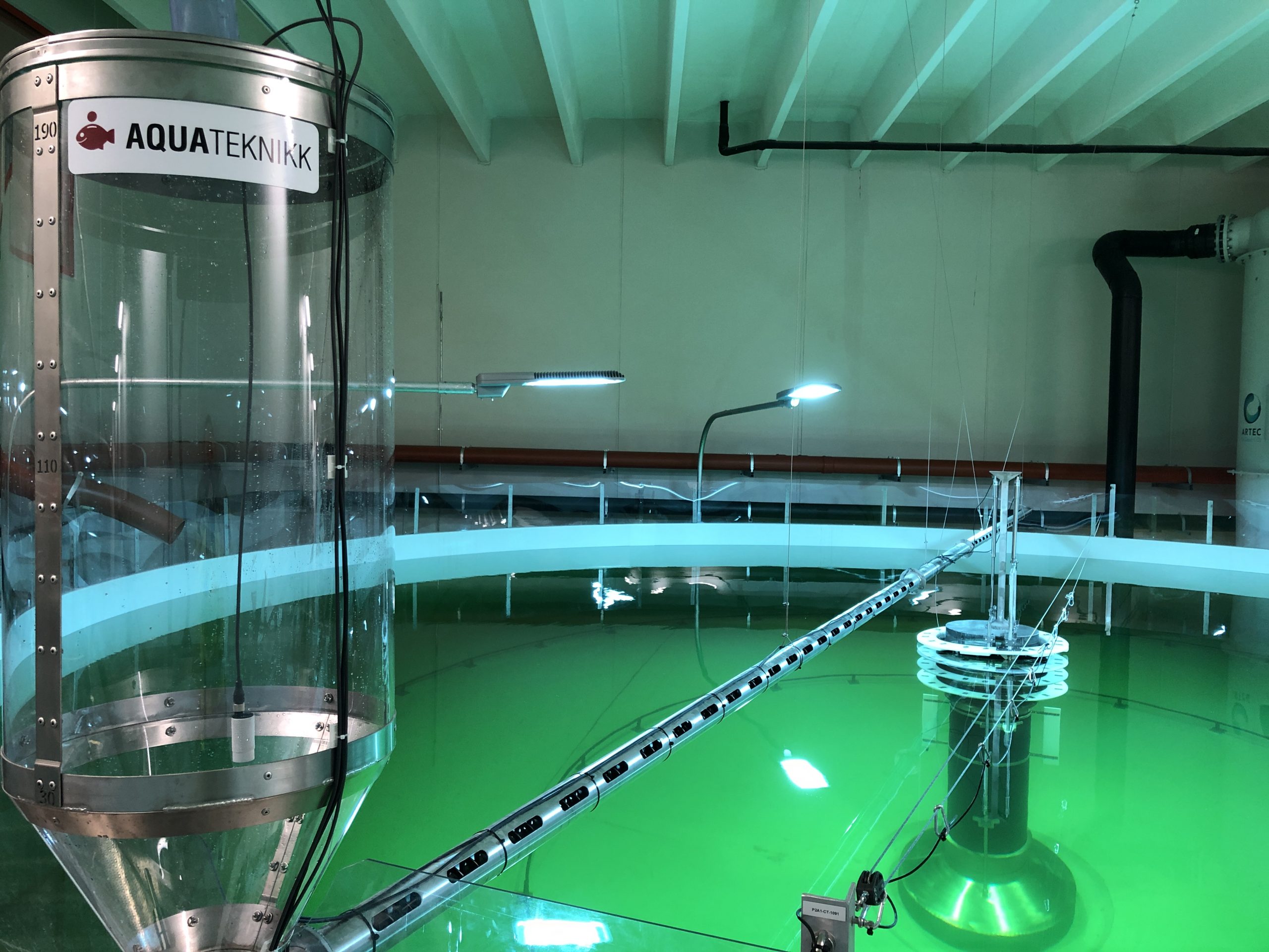 Presentation image for Optimalisering av landbasert fiskeoppdrett med Node-RED